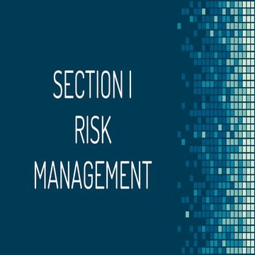Risk Management - CH 6 - Statistical Analysis | CMT Level 3 | Chartered Marke...