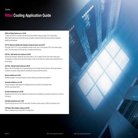 Section Nine    Rittal4racks 2012