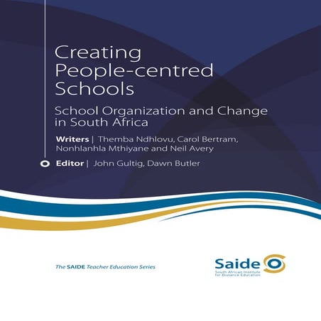 Creating People Centred Schools: Section One. Introducing the module