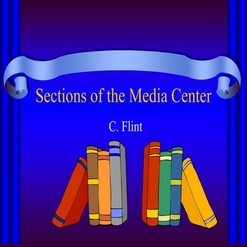 Sections of the media center