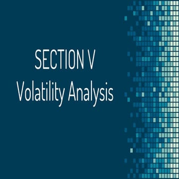 Volatility - CH 22 - Hedging with VIX Derivatives | CMT Level 3 | Chartered M...