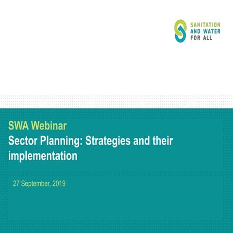 Sector planning-strategies-and-their-implementation-water for all