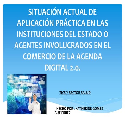 Agenda Digital 2.0 Sector Salud