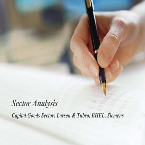 Sector Analysis - Capital Goods Sector
