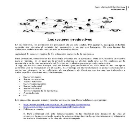 Sectores Econòmicos