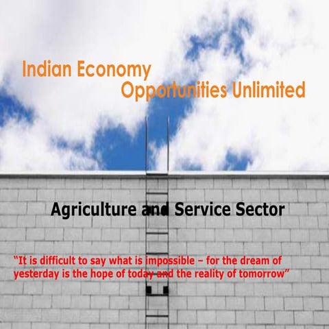 sectorial growth in india