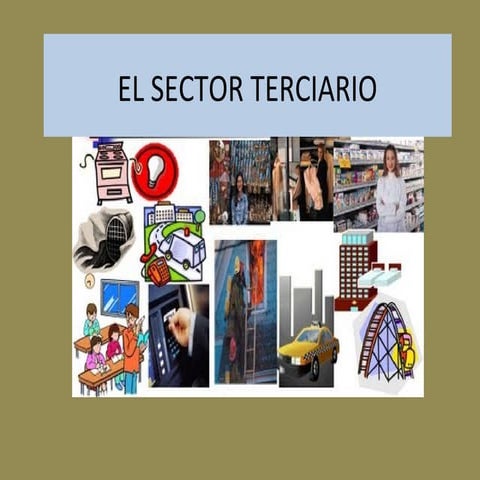 Unidad 10 El Sector terciario