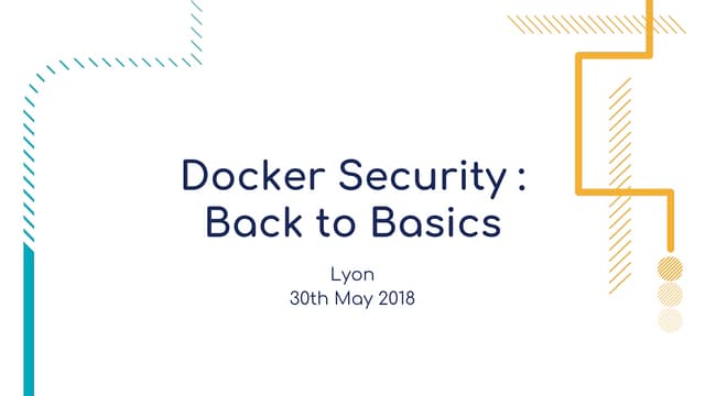 Securité des container