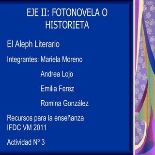 Secuencia  historieta