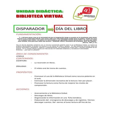 Secuencia Biblioteca Virtual - 3ºB