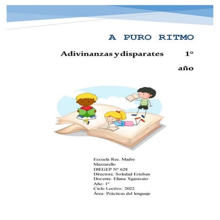 secuencia didactica  N 1 - ADIVINANZAS Y DISPARATES.docx