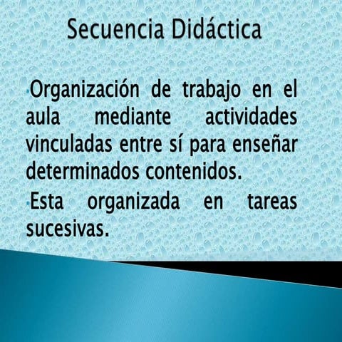 Secuencia didactica