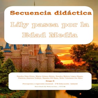 Secuencia didáctica música