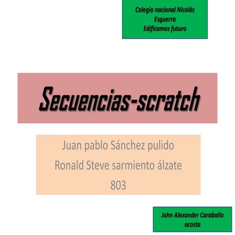 Secuencias scratch