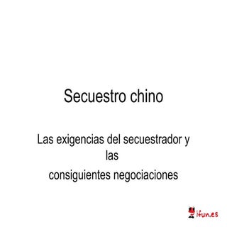 Solucion rapida de un secuestro en ...