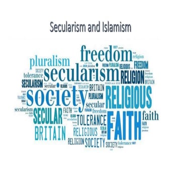 Secularism and islamism