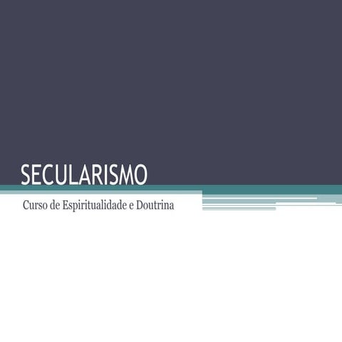 Secularismo | PDF