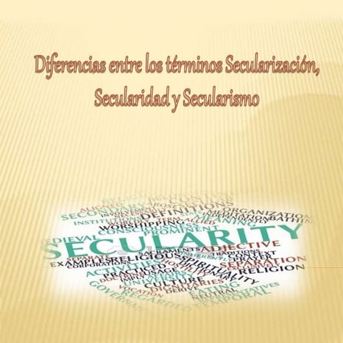 Secularizacion