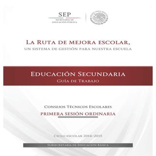 Guía Primera Sesión del CTE en Secu...
