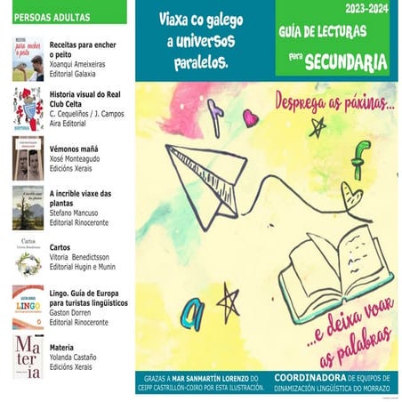 Guías de lectura de secundaria curso 2023-2024
