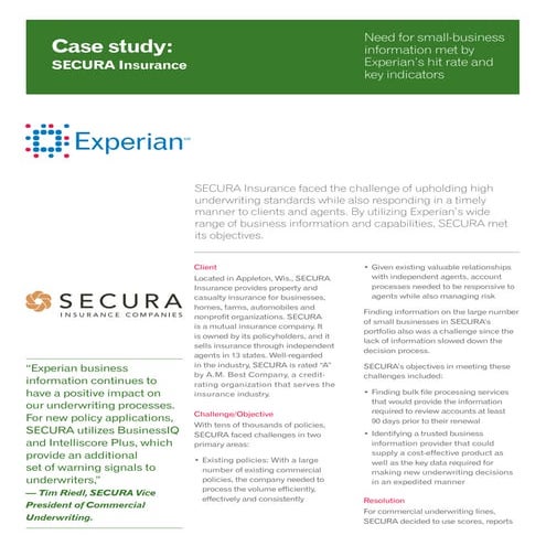 Manzana insurance case study analysis. | PDF