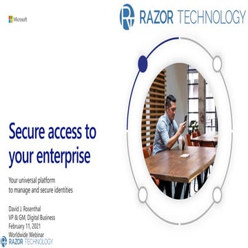 Secure Access to Your Enterprise