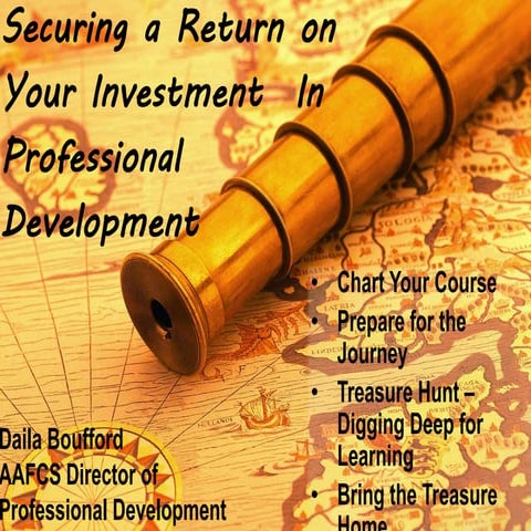 Secure an ROI on Professional Development