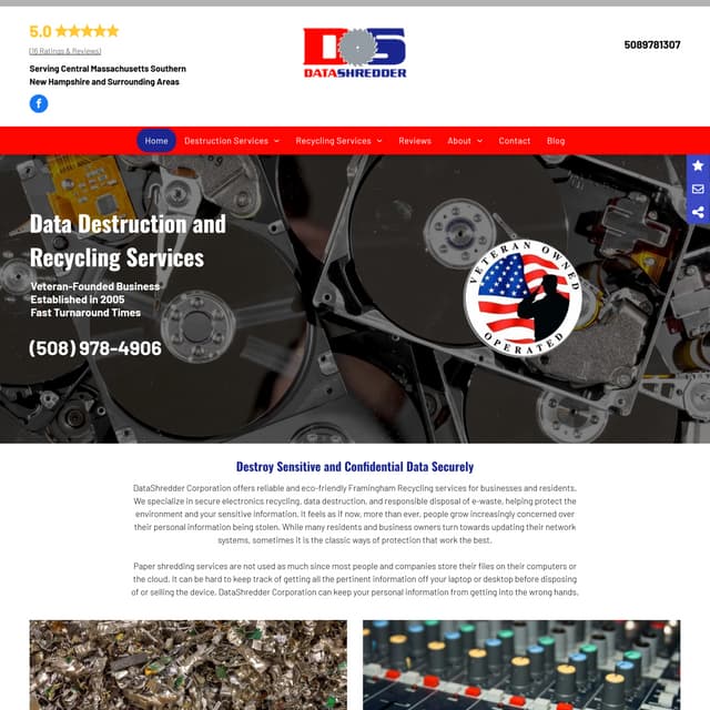 Secure Data Destruction & Shredding Services in Framingham, MA | PDF