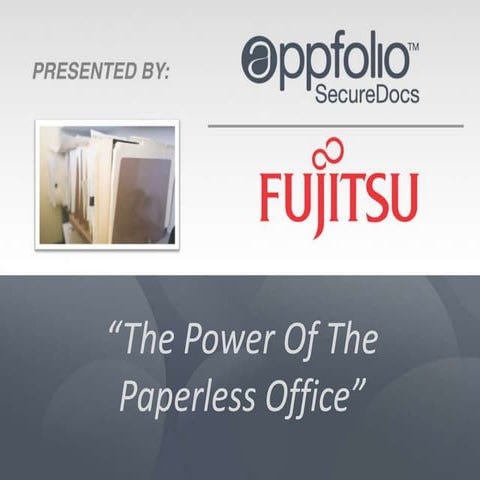 The Power Of The Paperless Office