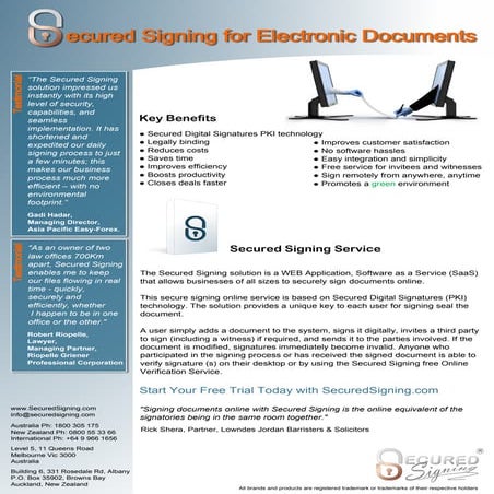 Echo Sign E-Signature User Guide - Sign in Seconds | PDF