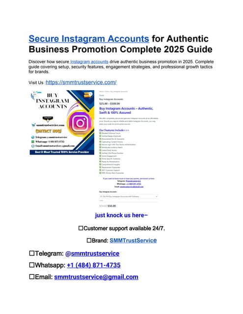 Secure Instagram Accounts for Authentic Business Promotion.docx