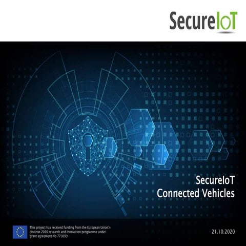 SecureΙοΤ CCAD use case pitch presentation