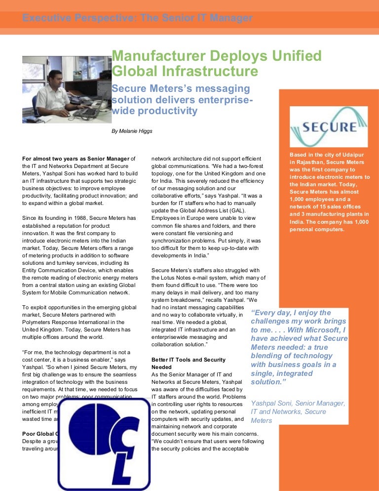 Case study secure picture