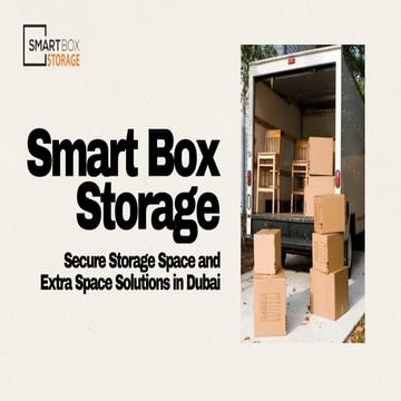 Smart Box Storage Leading Storage Companies in Dubai for Secure and ...