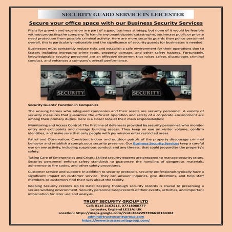 Secure your office space with our Business Security Services.pdf