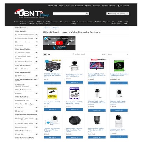 Secure Your Space: Buy Ubiquiti UniFi Video Camera in Australia from ...