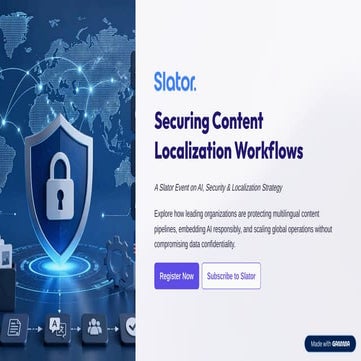 Securing Content Localization Workflows with AI and Enterprise Strategy ...