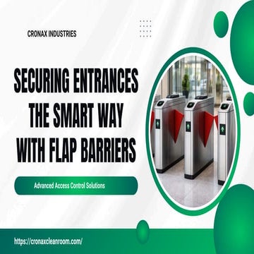 Flap Barrier Entrance Management System flap barrier | PDF