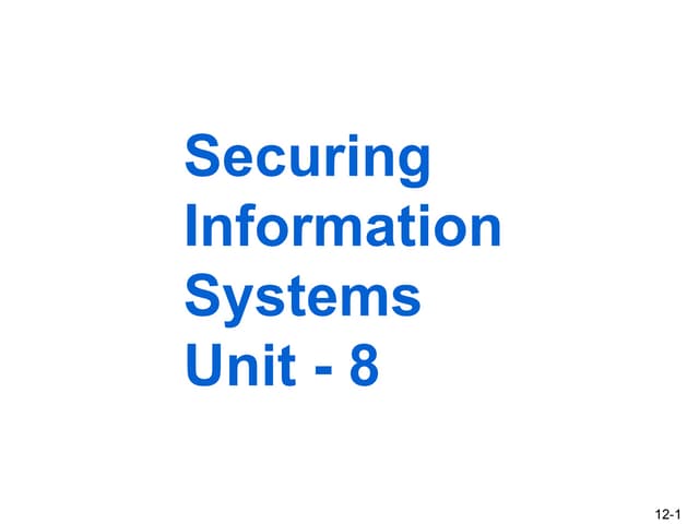 Securing Management Information Systems.ppt