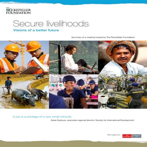 Securing Livelihoods