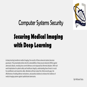 Securing Medical Imaging with Deep Learning.pptx