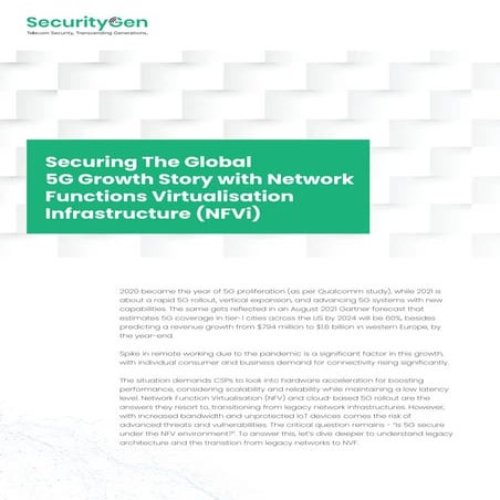 Securing the 5G growth story with NFVi.pdf