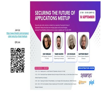 Securing the Future of Applications Meetup 18092024