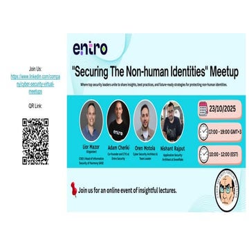 Securing The Non-human Identities Meetup 23102025.pdf