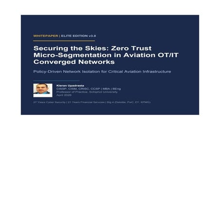 Securing Aviation Networks with Zero Trust Micro-Segmentation: A ...