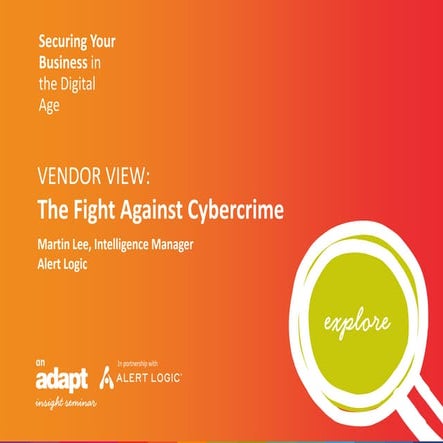 Securing Your Business #2 - Role Of The Vendor