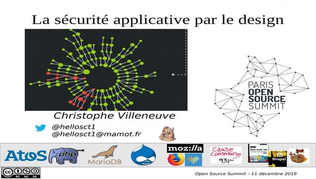 La sécurité applicative par le design