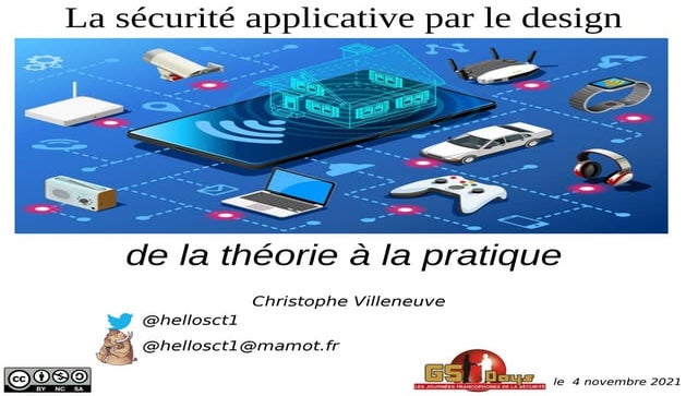 La sécurité applicative par le design