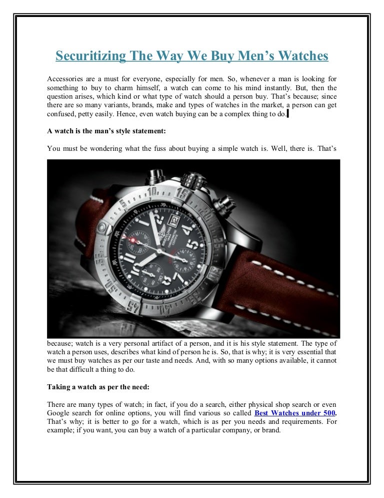 best watch companies under 500