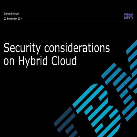 Security Considerations on Hybrid Cloud